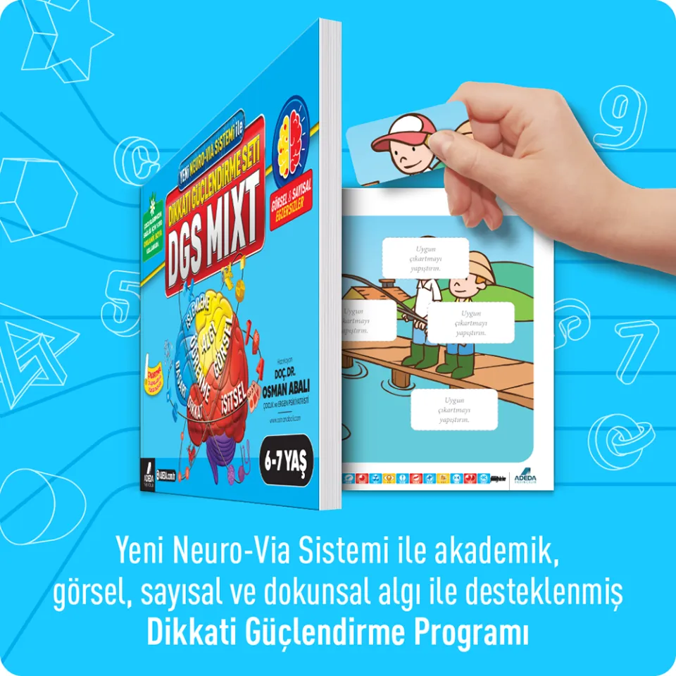 Dikkat Güçlendirme Seti Mixt 6-7 Yaş