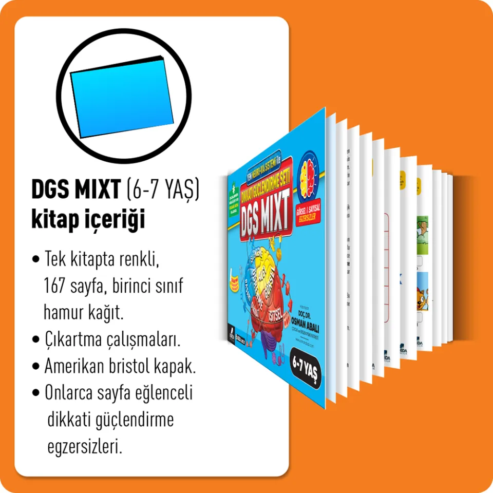 Dikkat Güçlendirme Seti Mixt 6-7 Yaş