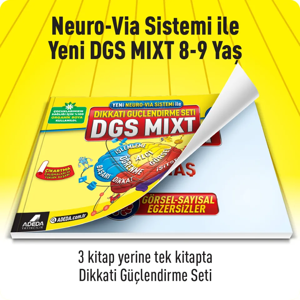 Dikkat Güçlendirme Seti Mixt 8-9 Yaş