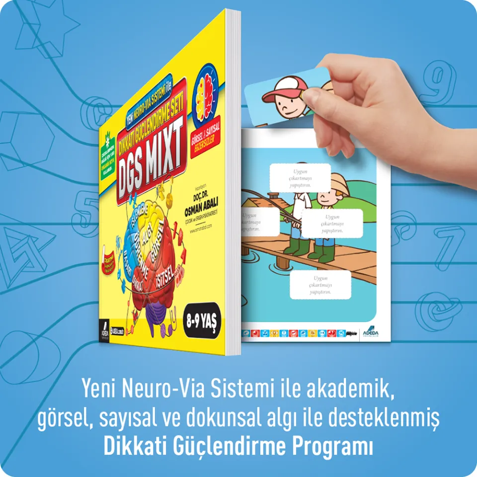 Dikkat Güçlendirme Seti Mixt 8-9 Yaş