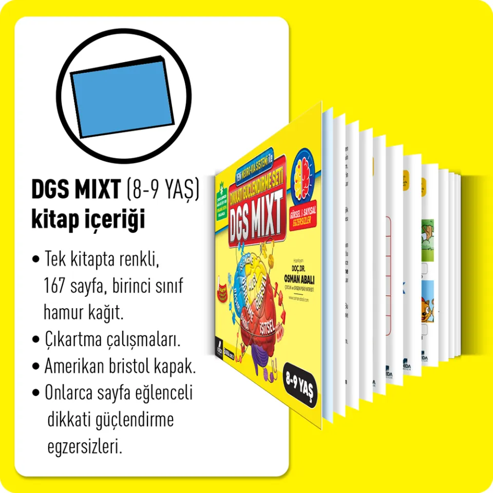 Dikkat Güçlendirme Seti Mixt 8-9 Yaş