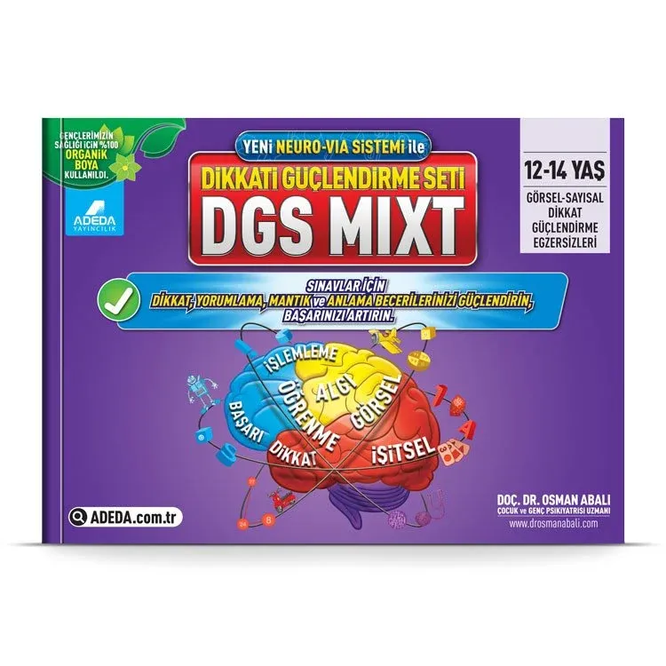 Dikkat Güçlendirme Seti Mixt 12-14 Yaş