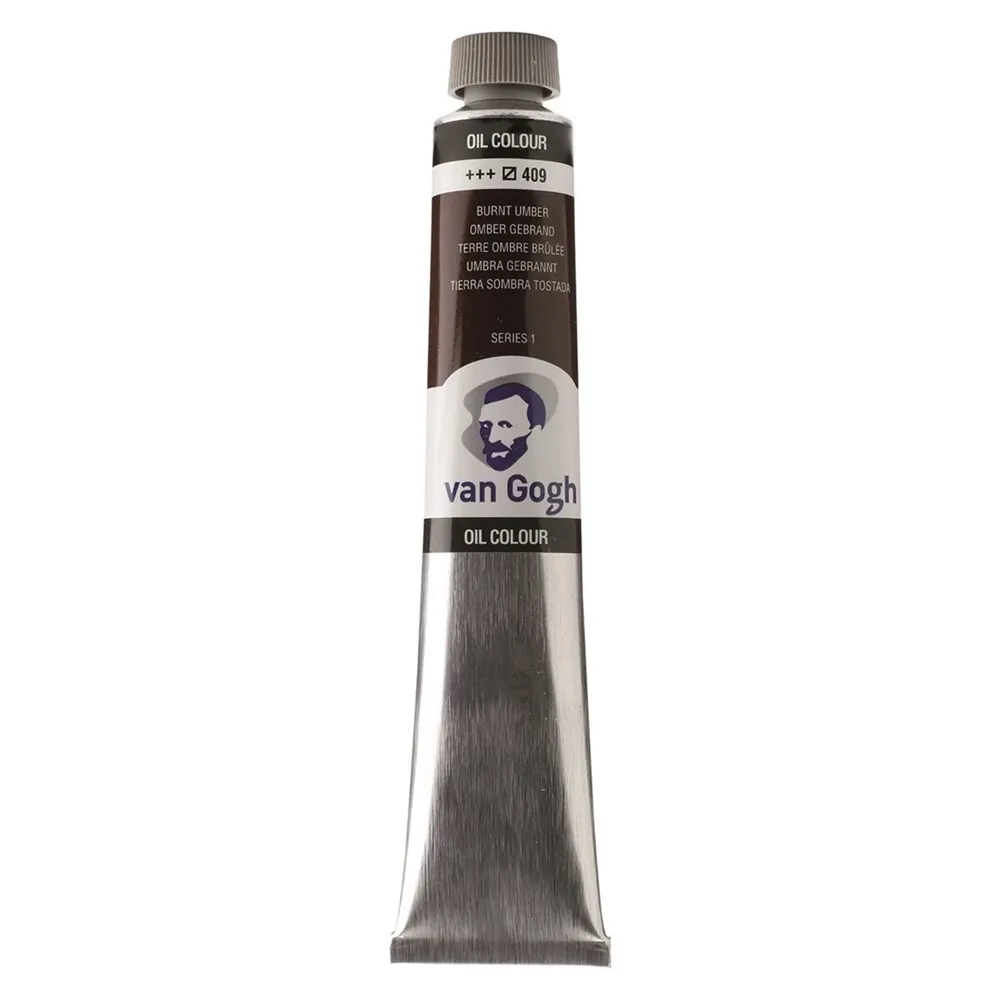 Talens Van Gogh Yağlı Boya 200 ml 409 Burnt Umber