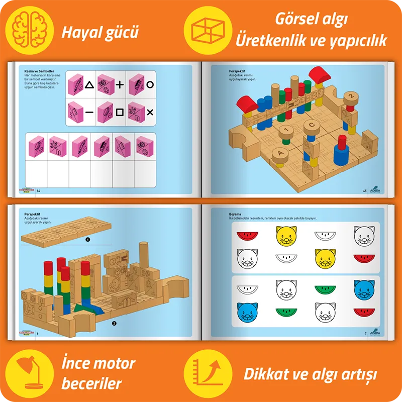 Dikkati Güçlendirme Seti Plus 7 Yaş