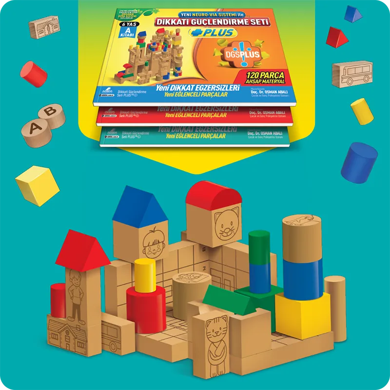 Dikkati Güçlendirme Seti Plus 7 Yaş