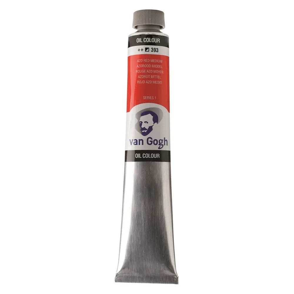 Talens Van Gogh Yağlı Boya 200 ml 393 Azo Red Medium
