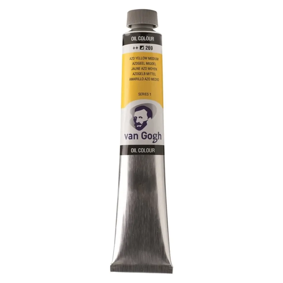 Talens Van Gogh Yağlı Boya 200 ml 269 Azo Yellow Medium