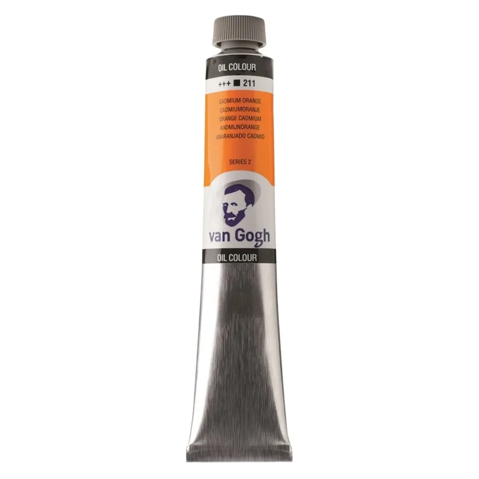 Talens Van Gogh Yağlı Boya 200 ml 211 Cadmium Orange