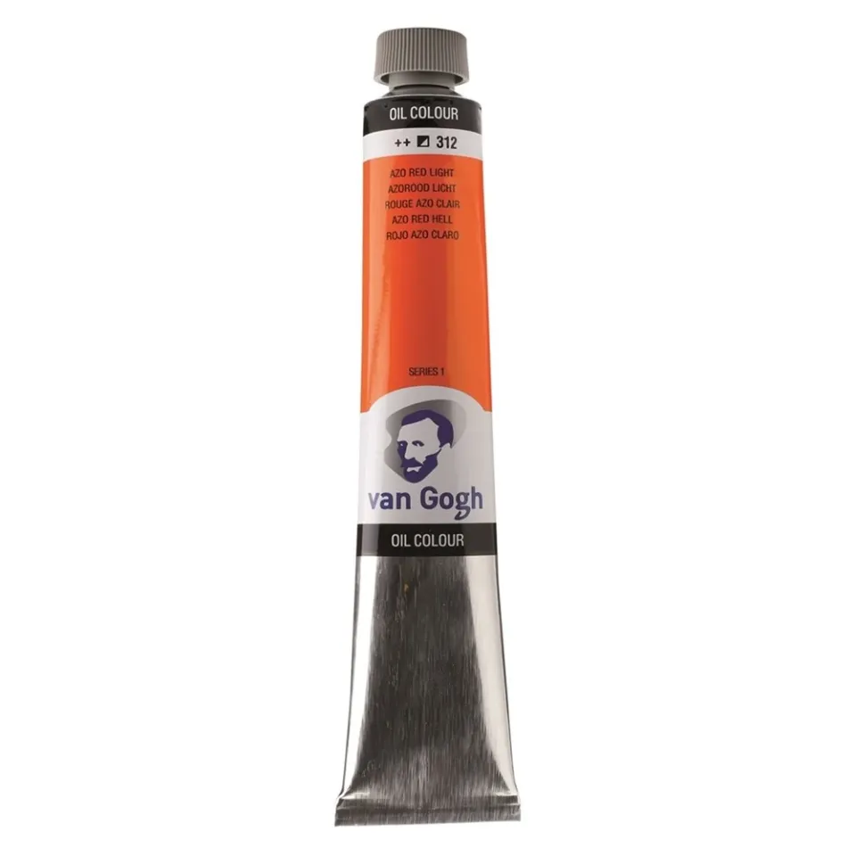 Talens Van Gogh Yağlı Boya 200 ml 312 Azo Red Light