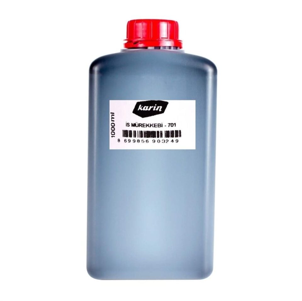 Karin Hat Mürekkebi 701 İs Mürekkebi 1000 ml