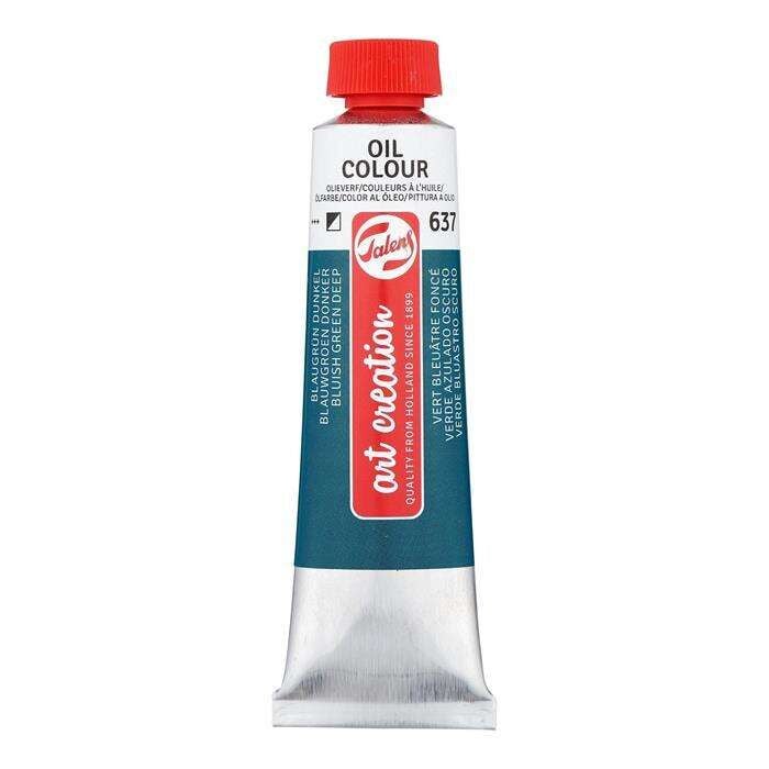 Talens Art Creation Yağlı Boya 40 ml Bluish Green Deep 637