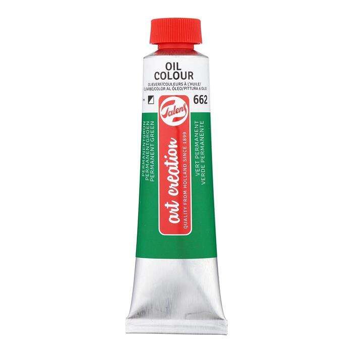 Talens Art Creation Yağlı Boya 40 ml Permanent Green 662