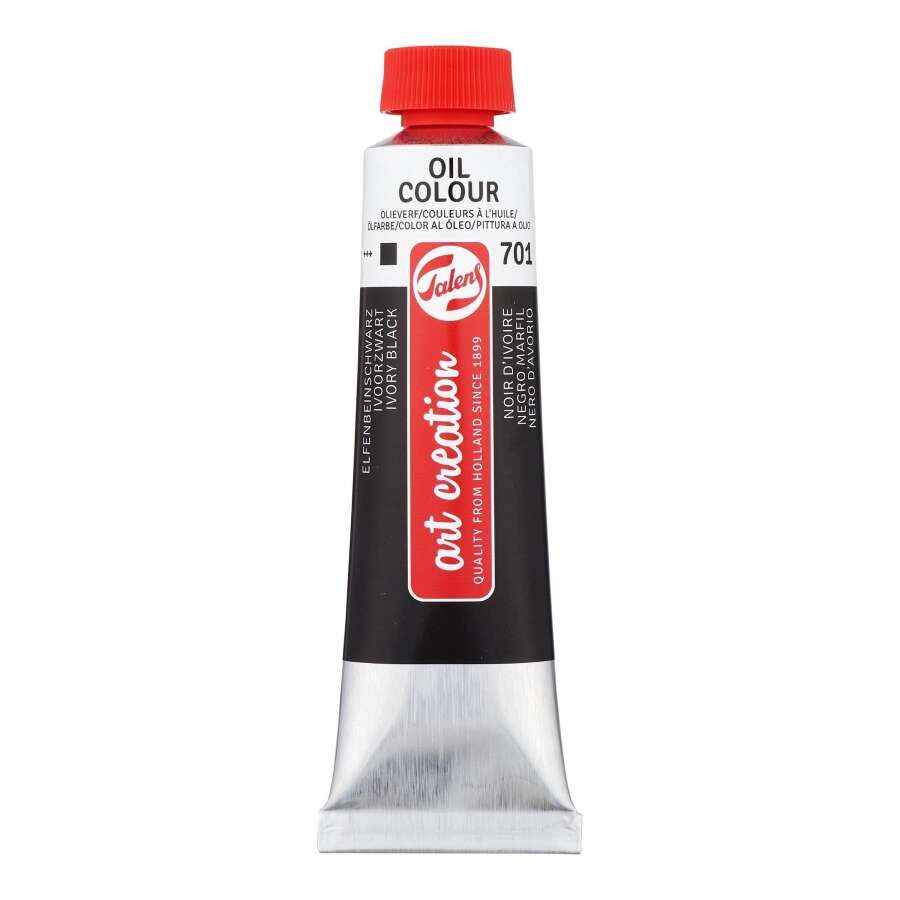 Talens Art Creation Yağlı Boya 40 ml Ivory Black 701