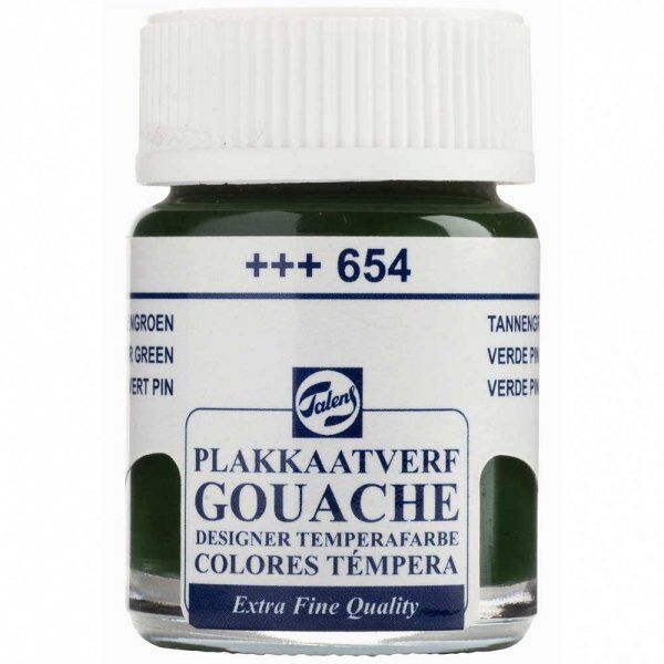 Talens Guaj Boya 16ml 654 Firgreen