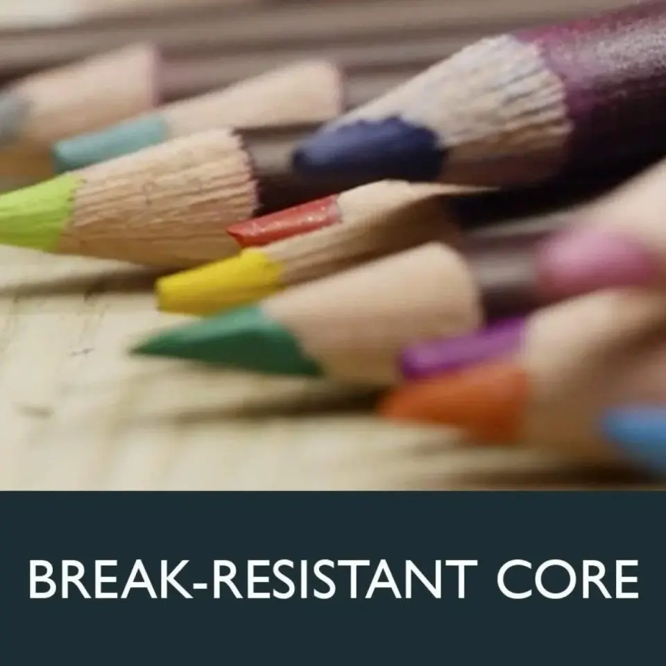 Derwent Coloursoft Kuru Boya Kalemi 24 Renk Teneke Kutu