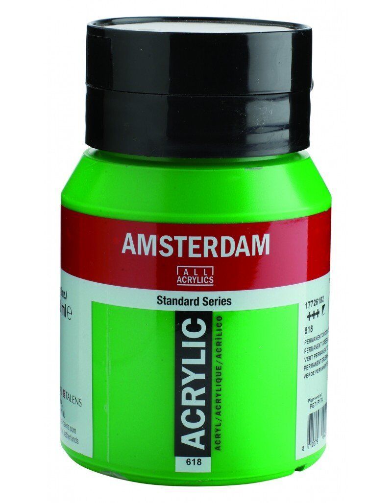 Talens Amsterdam Akrilik Boya 500ml 618 Perm. Green Light