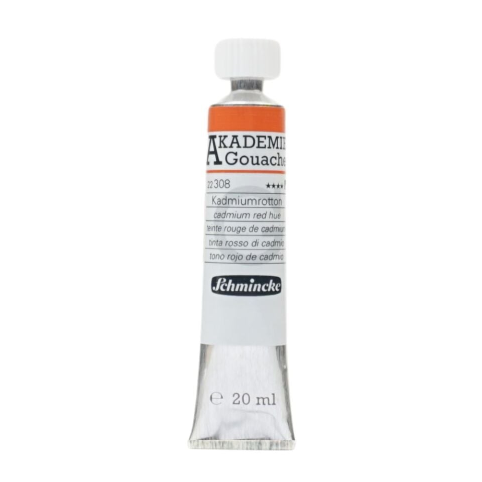 Schmincke Akademie Guaj Boya 20 ml 308 Cadmium Red Hue