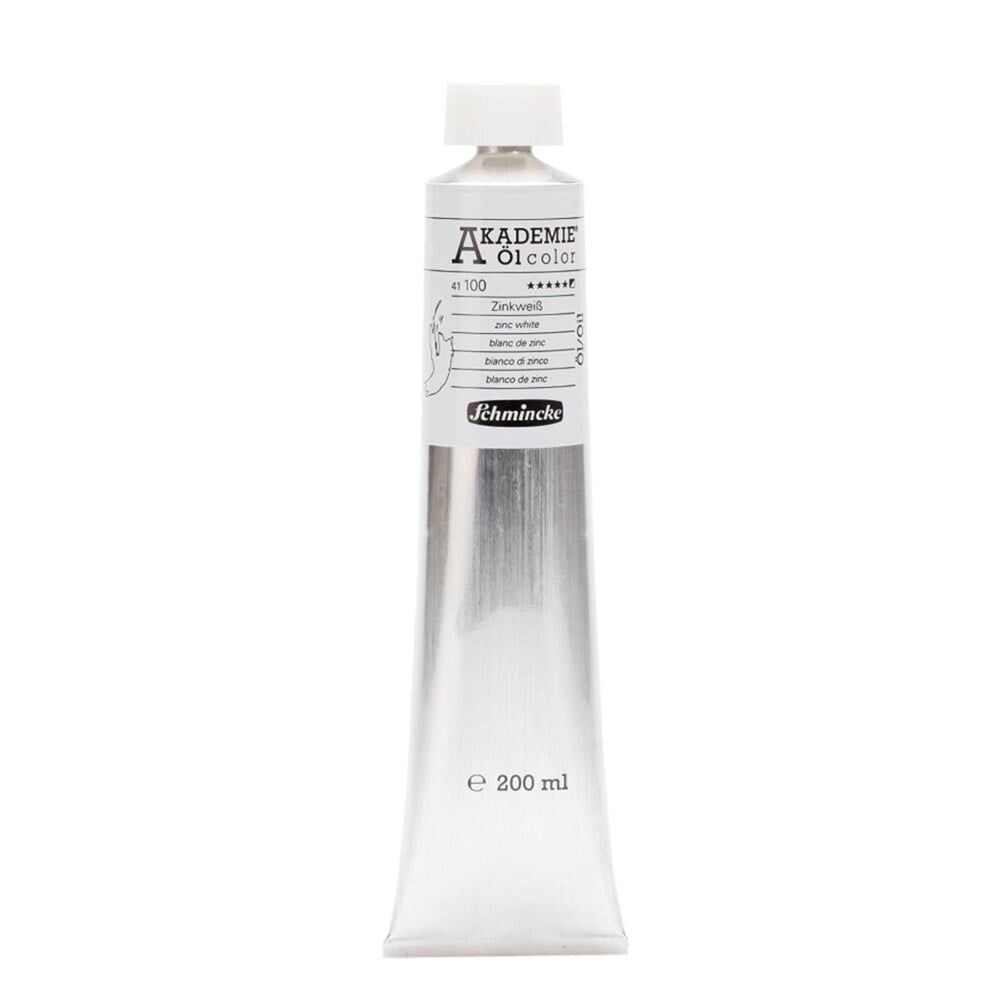 Schmincke Akademie Öl Color Yağlı Boya 200 ml Seri 1 100 Zinc White