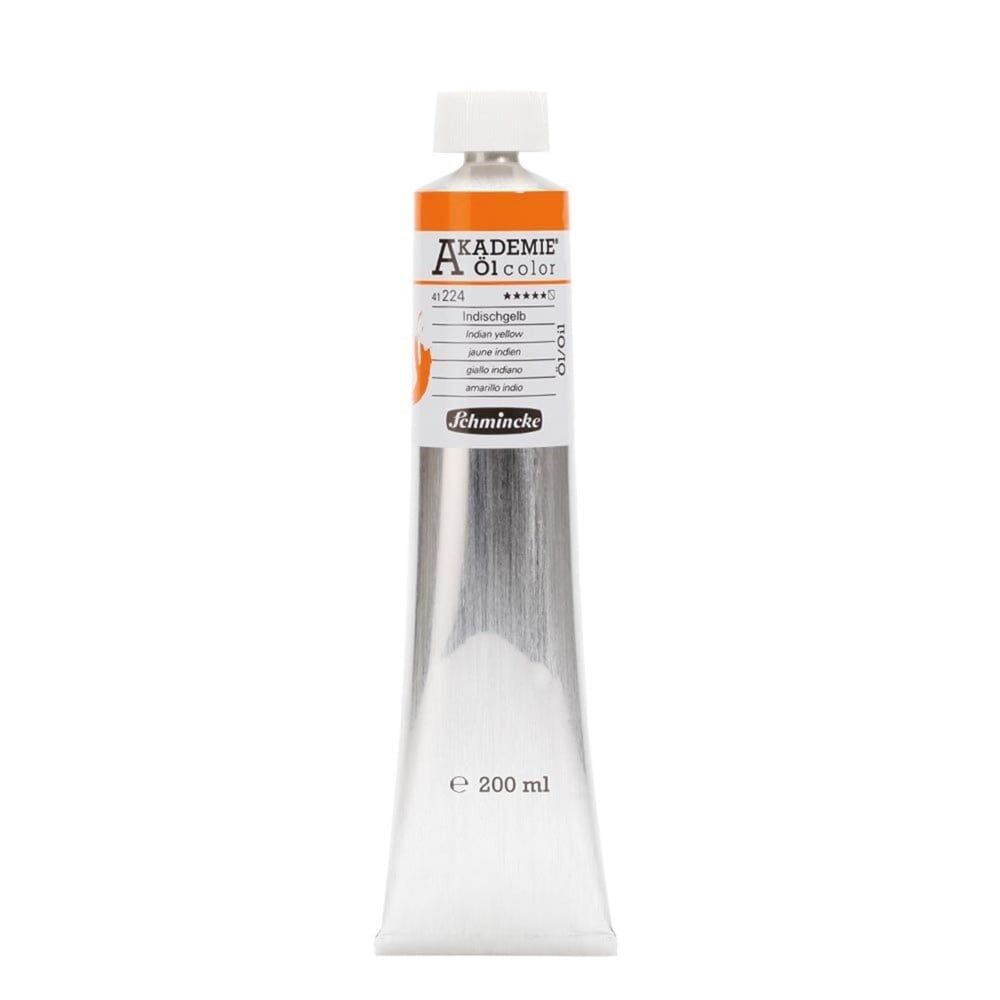 Schmincke Akademie Öl Color Yağlı Boya 200 ml Seri 1 224 Indian Yellow