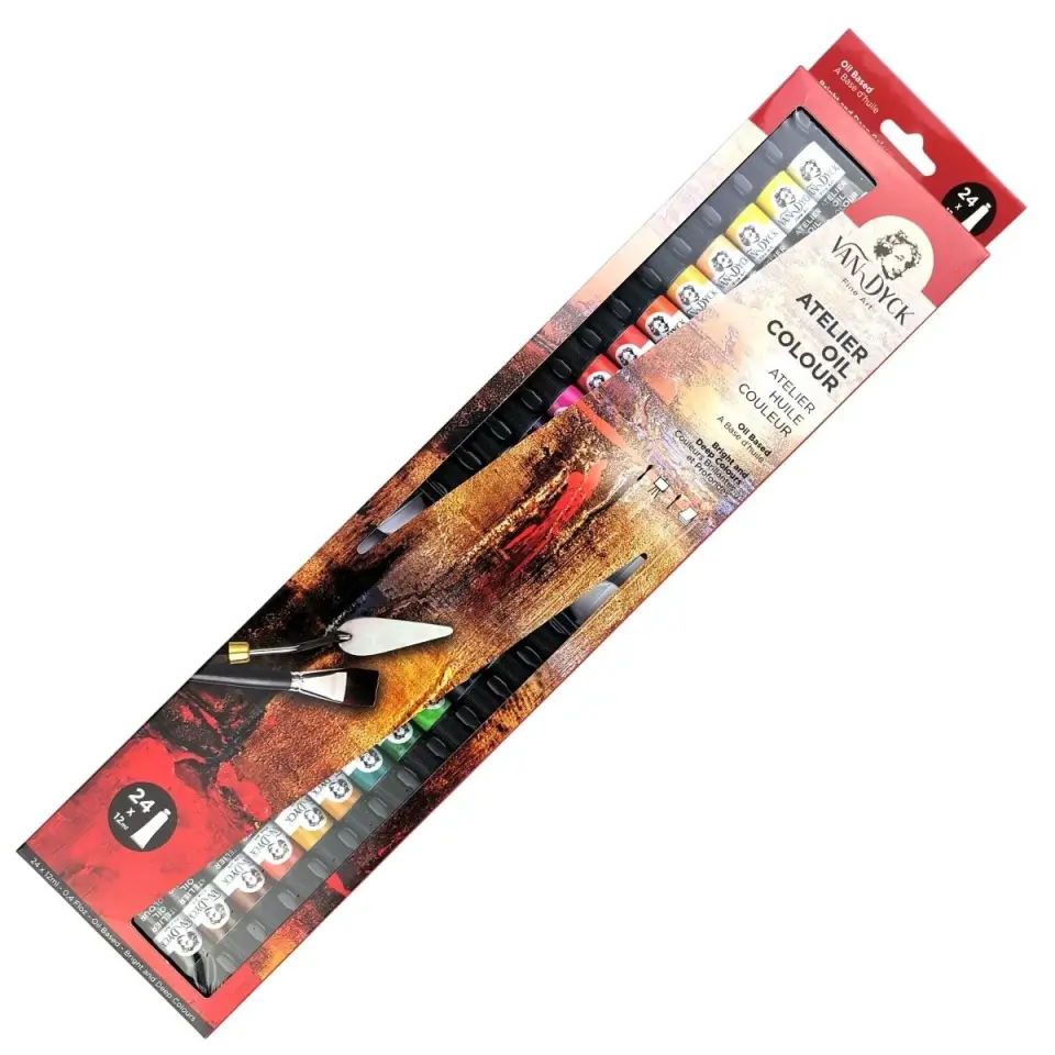 Van Dyck Atelier Yağlı Boya Seti 12ml 24lü