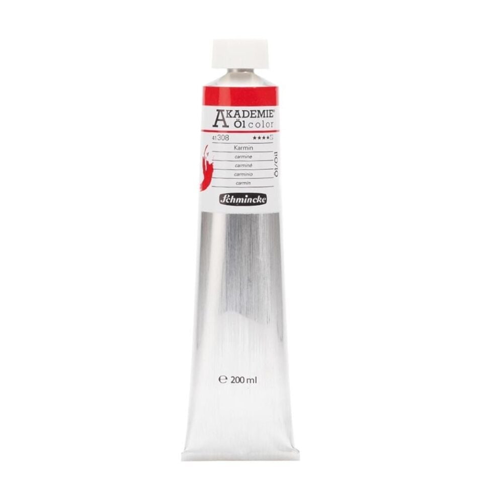 Schmincke Akademie Öl Color Yağlı Boya 200 ml Seri 1 308 Carmine