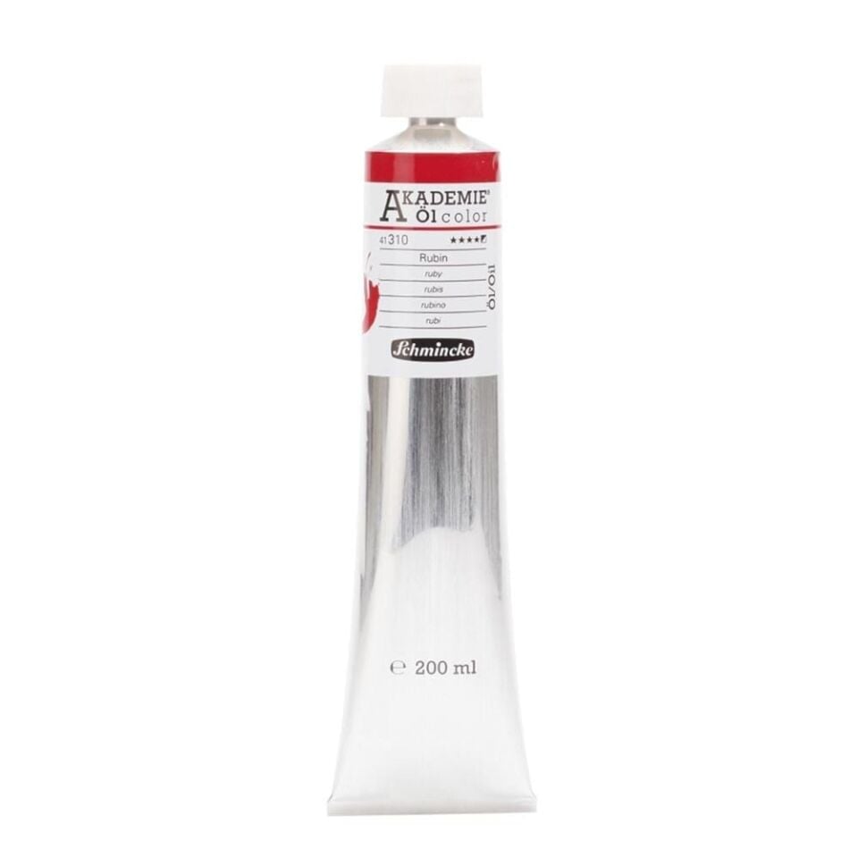 Schmincke Akademie Öl Color Yağlı Boya 200 ml Seri 1 310 Ruby