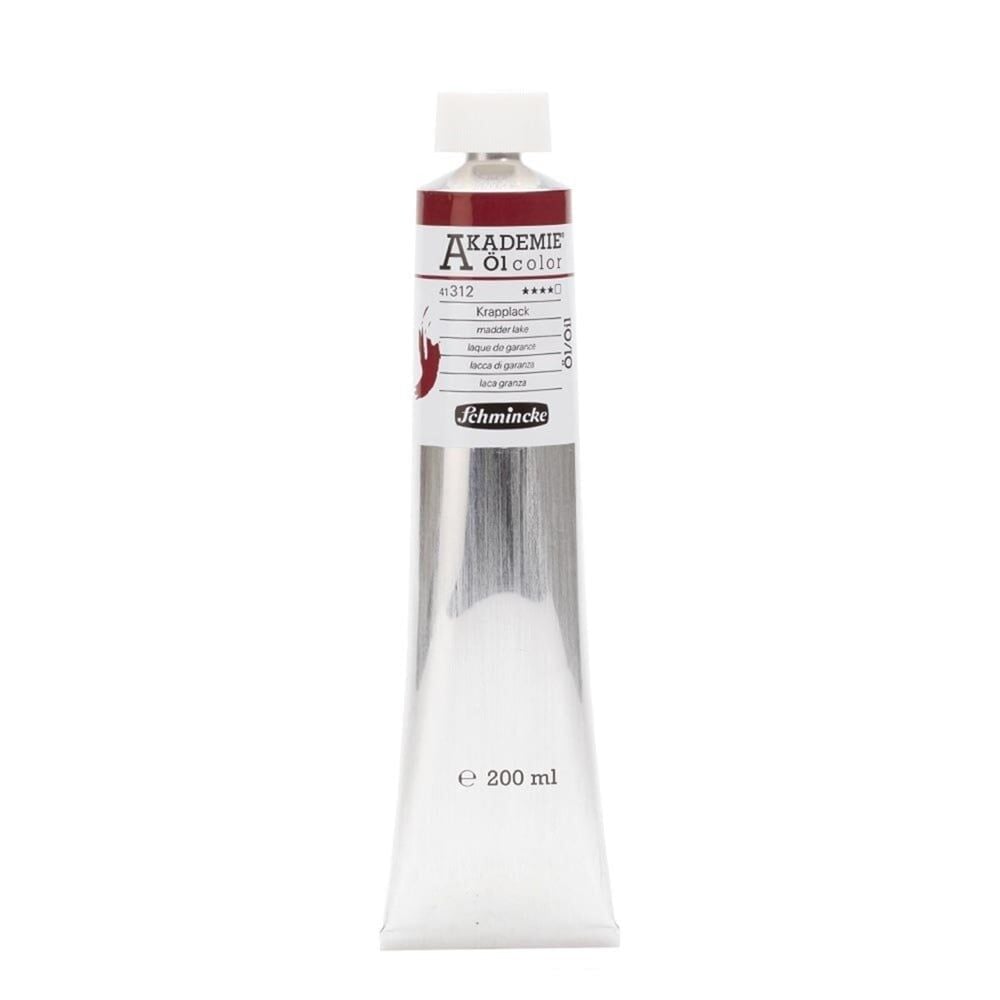 Schmincke Akademie Öl Color Yağlı Boya 200 ml Seri 1 312 Madder Lake