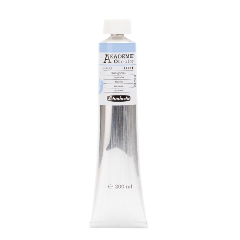 Schmincke Akademie Öl Color Yağlı Boya 200 ml Seri 1 400 Royal Blue