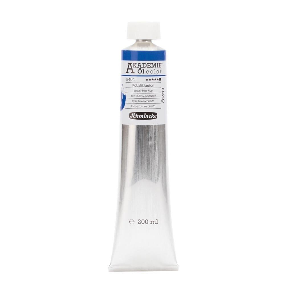 Schmincke Akademie Öl Color Yağlı Boya 200 ml Seri 1 404 Cobalt Blue Hue