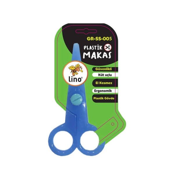 Lino Plastik Çocuk Makası Mavi