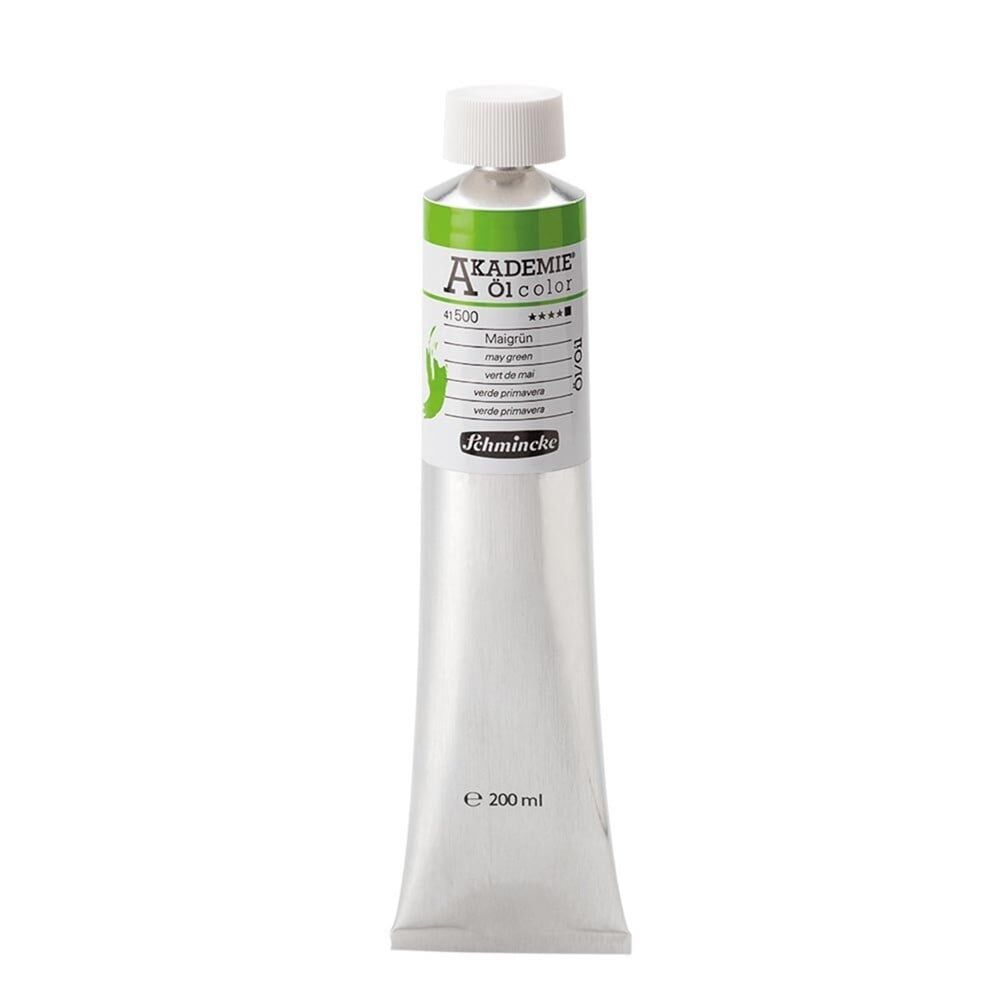 Schmincke Akademie Öl Color Yağlı Boya 200 ml Seri 1 500 May Green
