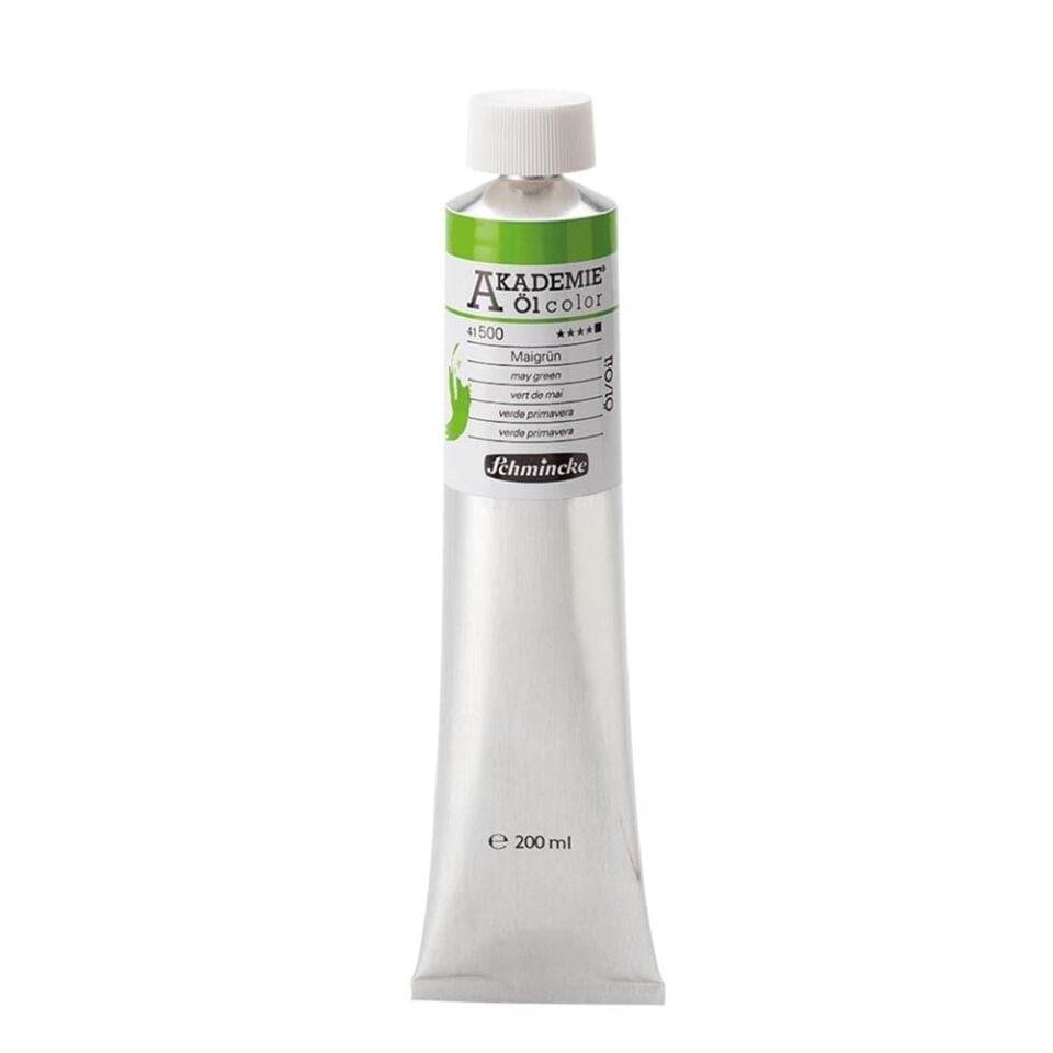 Schmincke Akademie Öl Color Yağlı Boya 200 ml Seri 1 500 May Green