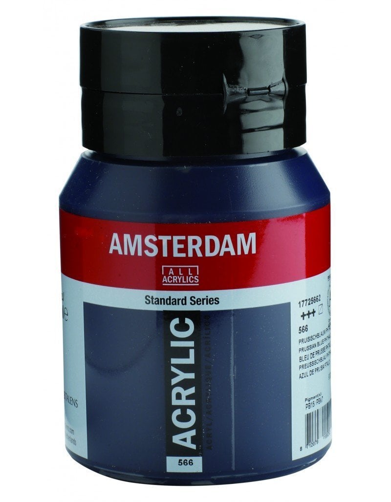 Talens Amsterdam Akrilik Boya 500ml 566 Prussian Blue