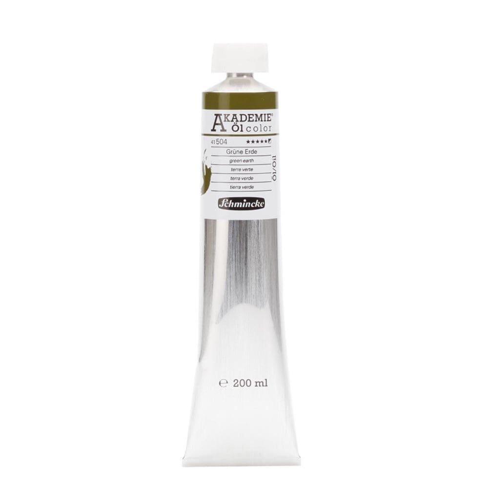 Schmincke Akademie Öl Color Yağlı Boya 200 ml Seri 1 504 Green Earth