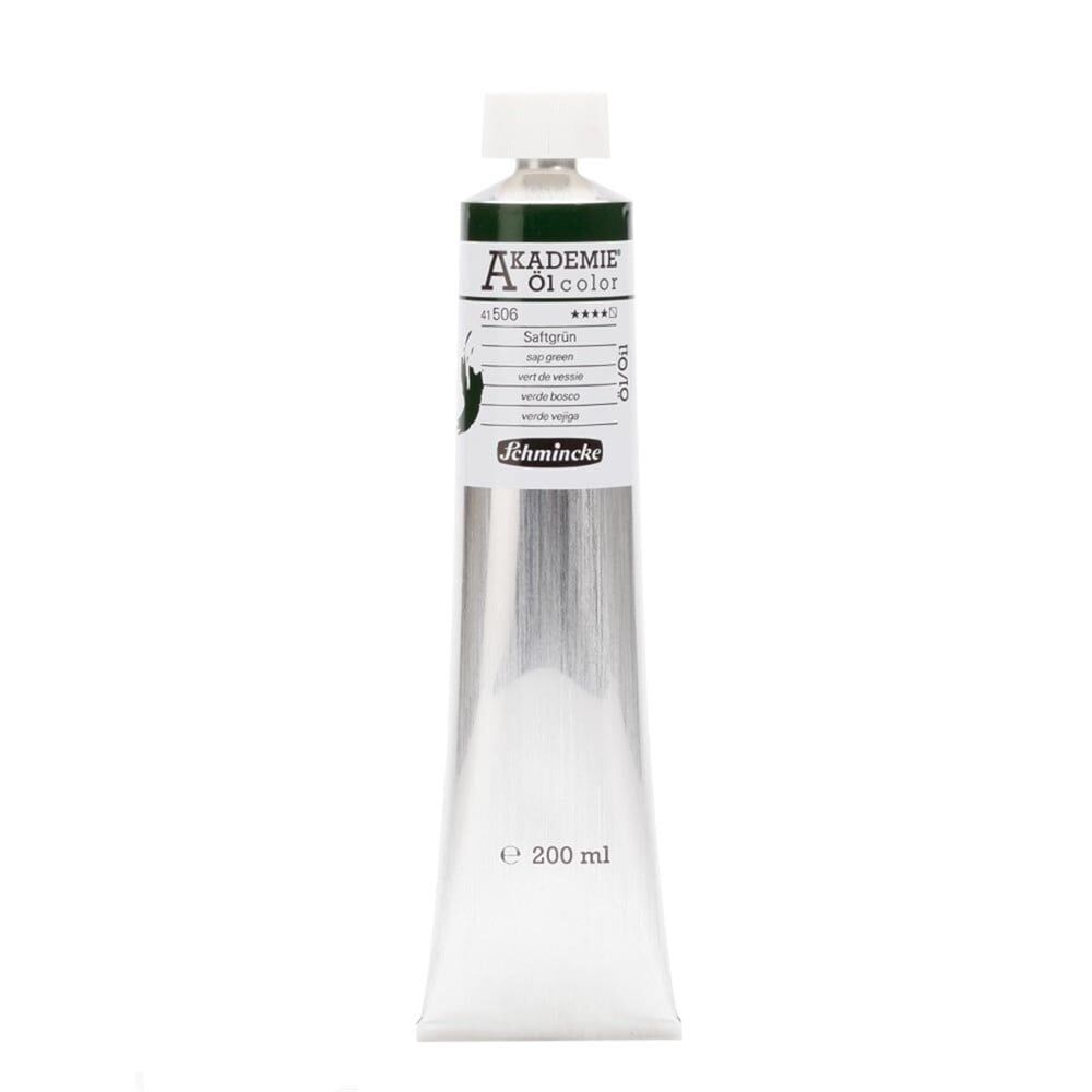 Schmincke Akademie Öl Color Yağlı Boya 200 ml Seri 1 506 Sap Green