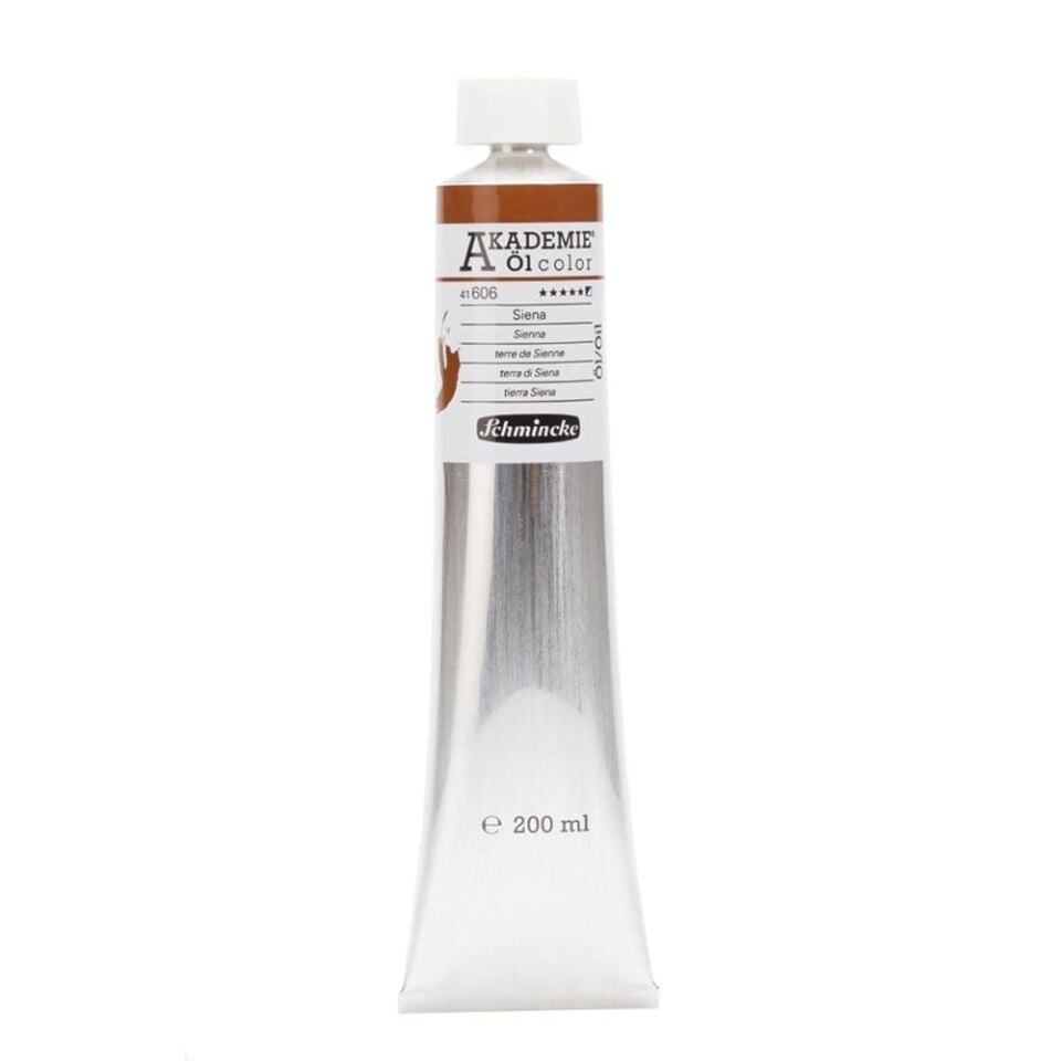 Schmincke Akademie Öl Color Yağlı Boya 200 ml Seri 1 606 Sienna