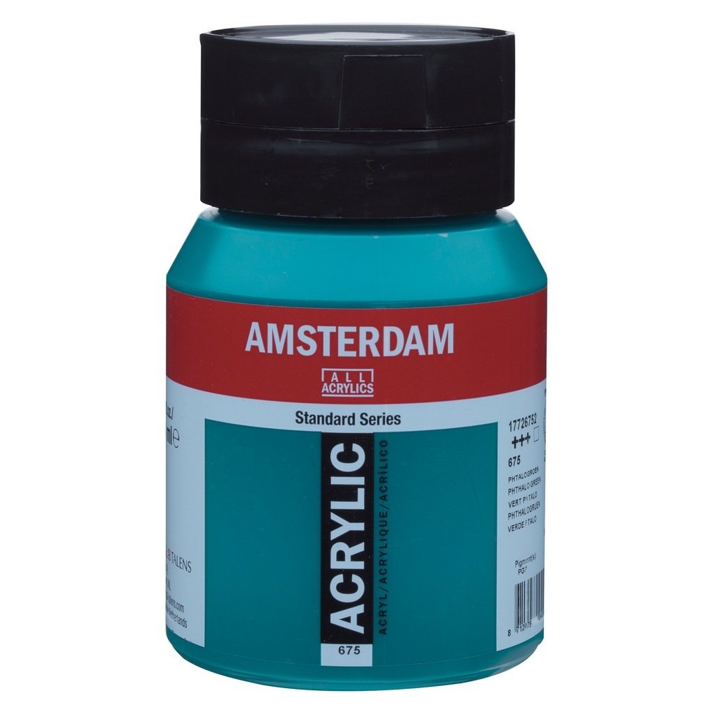 Talens Amsterdam Akrilik Boya 500ml 675 Phthalo Green