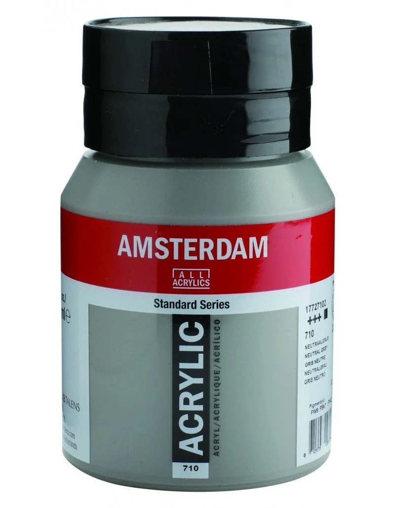 Talens Amsterdam Akrilik Boya 500ml 710 Neutral Grey