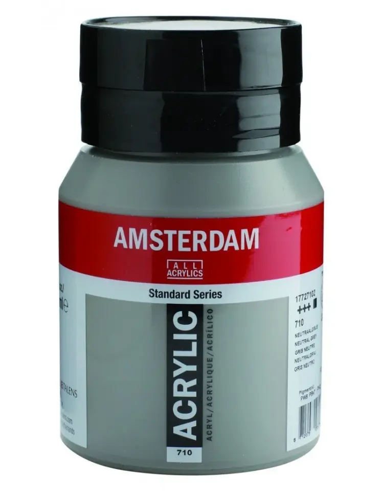 Talens Amsterdam Akrilik Boya 500ml 710 Neutral Grey