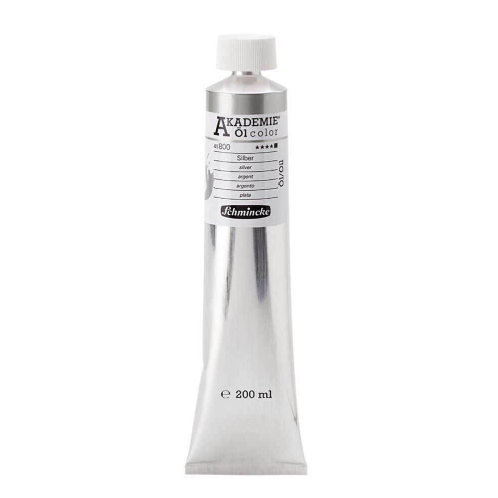 Schmincke Akademie Öl Color Yağlı Boya 200 ml Seri 2 800 Silver