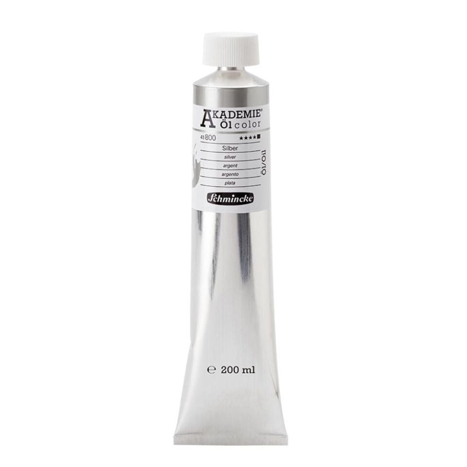 Schmincke Akademie Öl Color Yağlı Boya 200 ml Seri 2 800 Silver