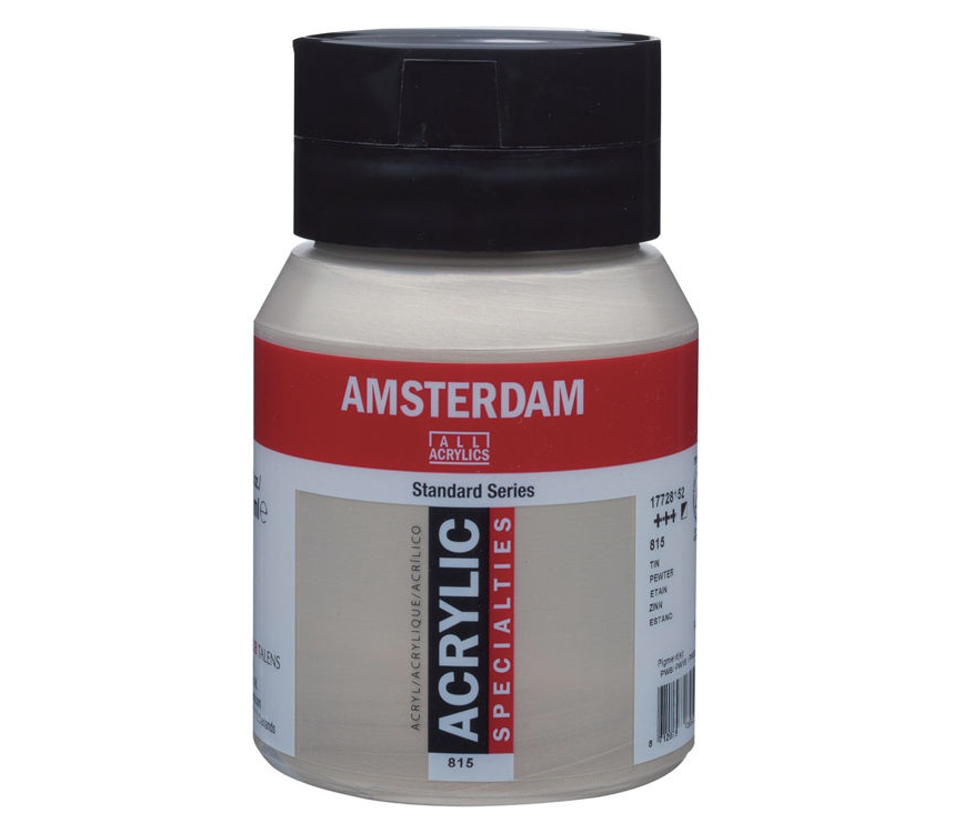 Talens Amsterdam Akrilik Boya 500 ml 815 Pewter