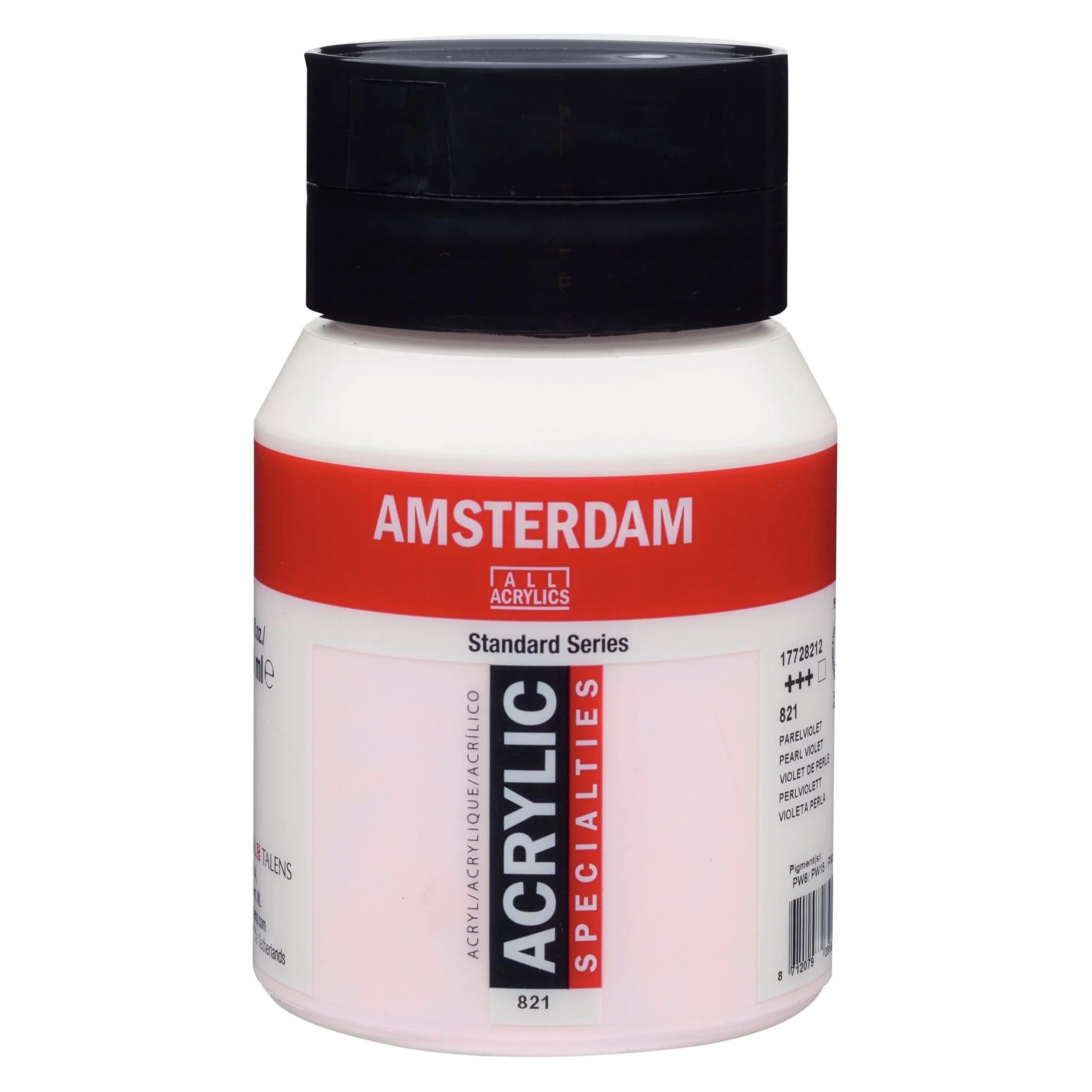 Talens Amsterdam Akrilik Boya 500 ml 821 Pearl Violet