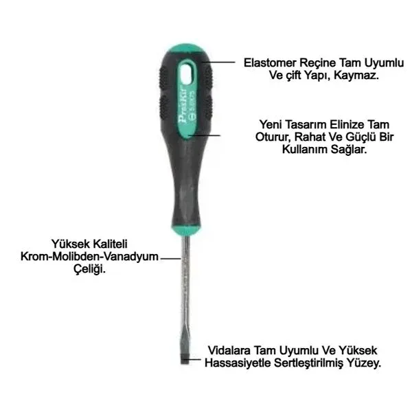 Proskit SD-210A Düz Tornavida