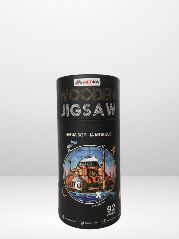 Redka Wooden Jigsaw Hagia Sophia Mosque (Ahşap Puzzle)