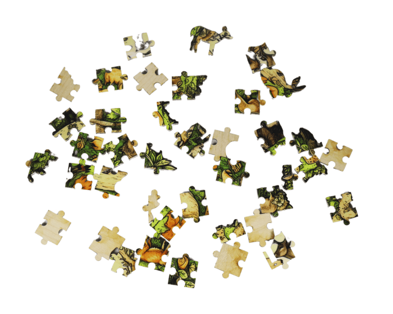 Redka Wooden Jigsaw Animals (Ahşap Puzzle)