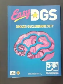 Adeda Yayıncılık Easy Dikkat Güçlendirme Seti 5-8 Yaş A Kitapçığı
