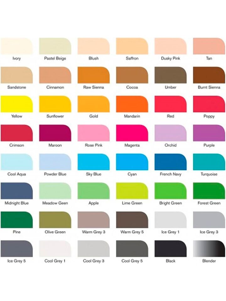 Winsor & Newton Promarker Set 48 Renk