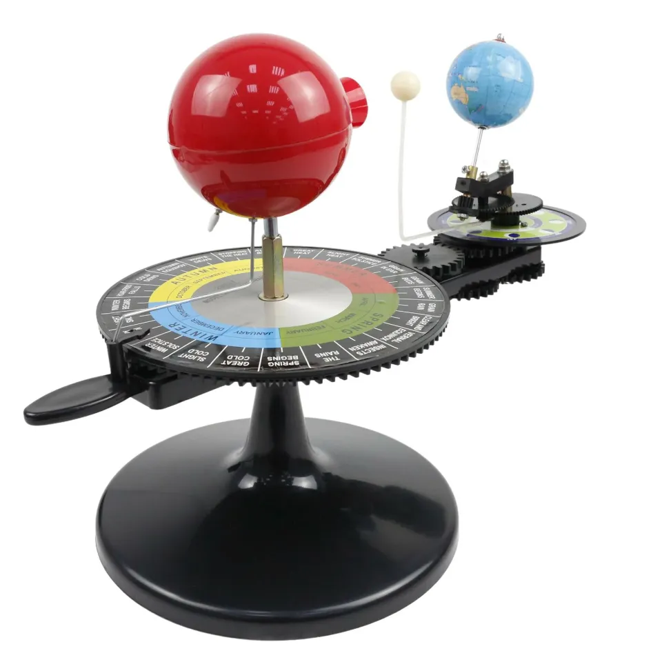 Dünya Ve Ay Modeli Hareketli