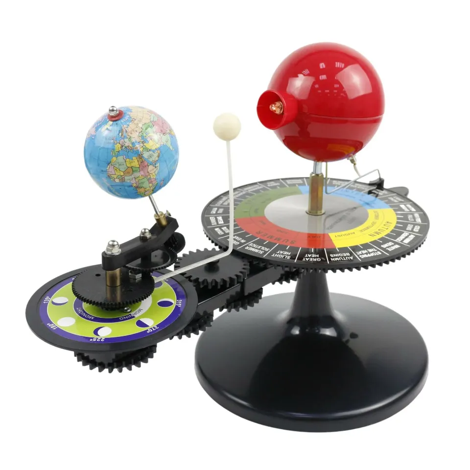 Dünya Ve Ay Modeli Hareketli